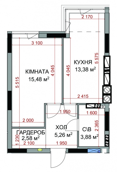 Квартира 1А