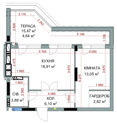Квартира 1В