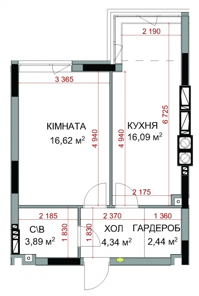 Квартира 1Б