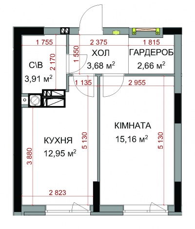 Квартира 1Е