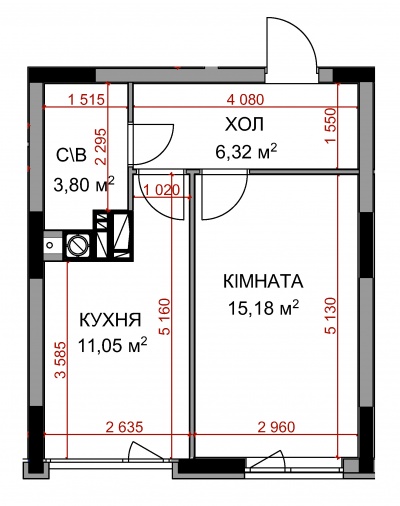 Квартира 1Б